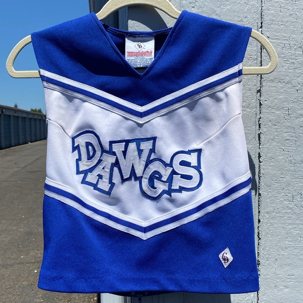 Cheerleading & DanzTeam Vintage Varsity Uniform Top Halloween Costume - 36